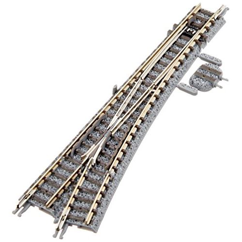 Points électriques à rails fins N-PL541-15 (F) (Type complètement électrofrog.) (Train type)