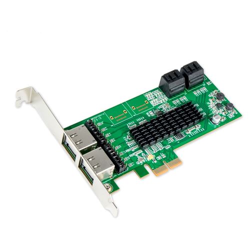 SYBA Sd-pex40099 4 ports SATA III carte contrôleur PCI-Express 2.0 x 1 Marvell 88SE9705 à 4 ports