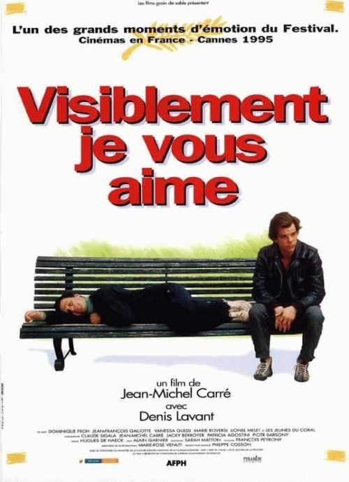 Visiblement Je Vous Aime AFFICHE CINEMA ORIGINALE