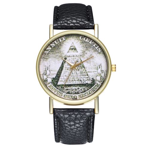 Montre pour homme à la mode Tendance Student Watch Montre à quartz pour femme T338-Anoir