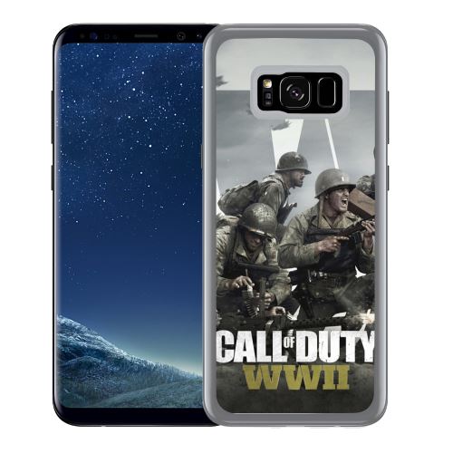 Coque pour Samsung Galaxy S8 call of duty ww2 personnages