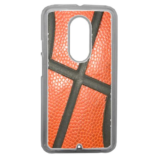 Coque Basketball Design Compatible Motorola Moto X2 Transparent