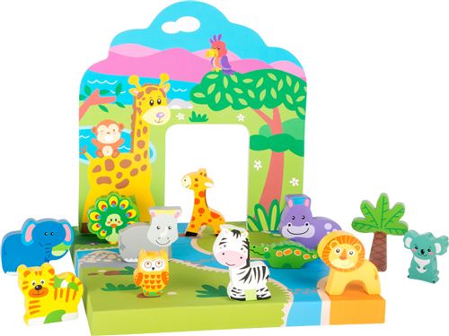 Univers De Jeu Au Zoo