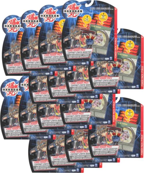 160 cartes ''Bakugan''