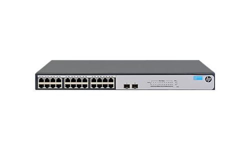 HPE 1420-24G-2SFP Switch - switch - 24 poorten - onbeheerd - rack-uitvoering