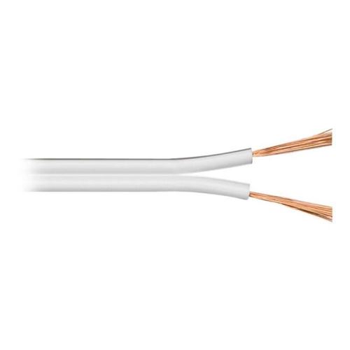 MicroConnect Câble de haut-parleur 1.5 mm² fil dénudé pour fil dénudé 50 m blanc