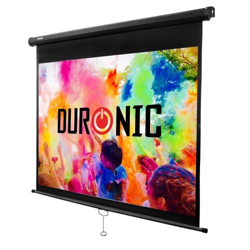 DURONIC Ecran De Projection De 60 Pouces 122 X 91cm Toile Pour Vid&eacute;oprojecteur De 152cm Home Cinema Tv  Mps60 4:3