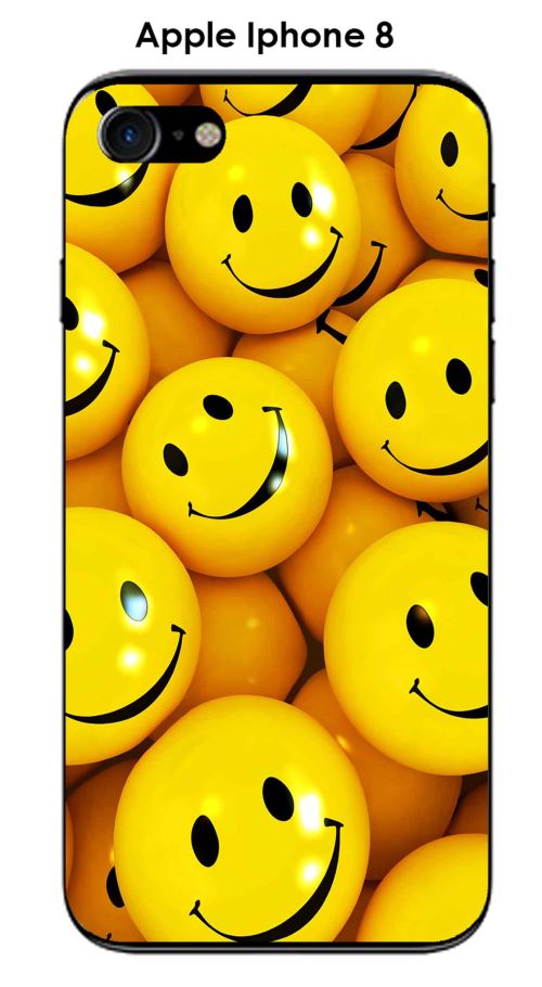 Coque Apple Iphone 8 design Bonbons Smile