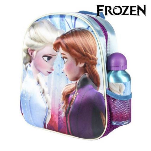 Sac à dos enfant 3D Frozen Violet Bleu