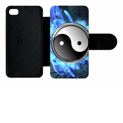 Etui À Rabat Apple Iphone 4 Et 4 S Ying Yang Mer
