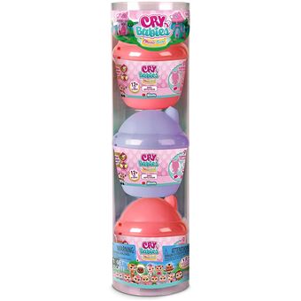 Pack de 3 capsules avec figurines IMC Toys Cry Babies Magic Tears