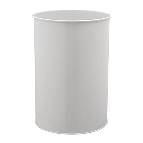 Dur able 330310 poubelle métal ronds gris