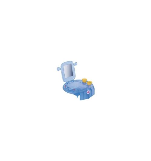 OKBABY-Petit lavabo space bleu translucide
