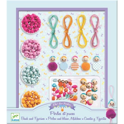 Djeco DJ09819 - Bijoux à créer perles et puces