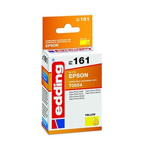 Edding 18-161 cartouche dencre compatible avec epson t05544010 encre jaune