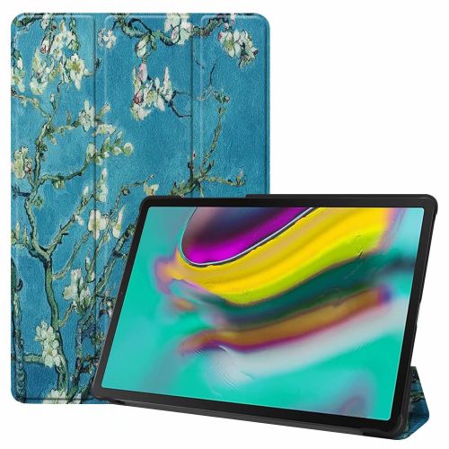WISETONY® Etui en PU tri-pliure Motif de fleurs avec support pour votre Samsung Galaxy Tab S2 T710/T715/T713 8.0
