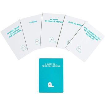 jeu humoristique mother phoquer - Coloris : Bleu - MOT-PHO
