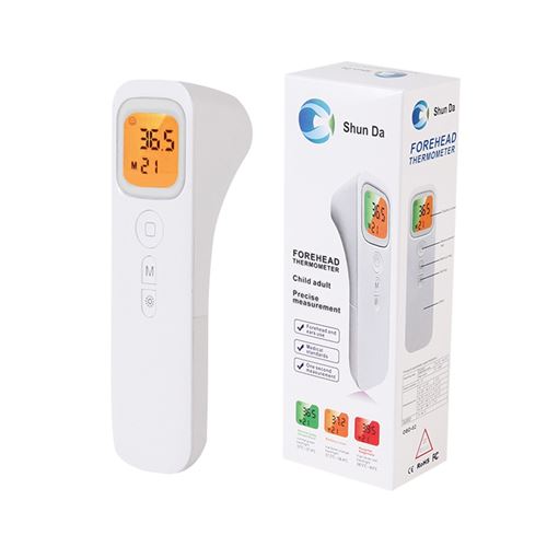 Thermomètre infrarouge sans contact pour enfants - Blanc