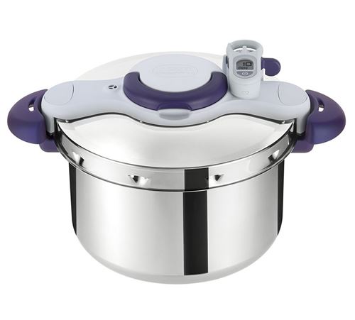 SEB ClipsoMinut Perfect - Snelkookpan met hoes - 37 x 28.5 x 20 cm - 4.5 l - paars