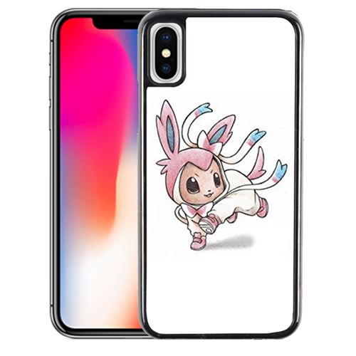 Coque pour iPhone XS pokémon bébé nymphali