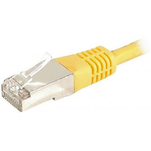 DEXLAN CORDON PATCH RJ45 FTP CAT 6a Jaune 3 m