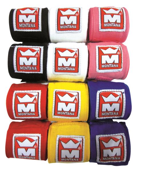 Bande de boxe Montana-4 m - Noir----4 m - Noir------4 m - Noir----------