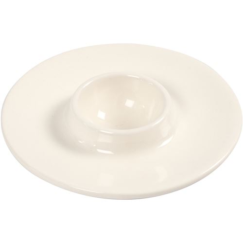 Creotime coquetier blanc 10 cm 12 pièces