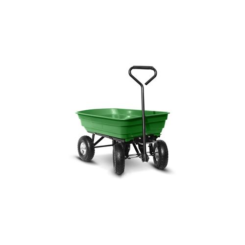 Chariot de jardin à main benne basculante 75° 75L charge max. 200