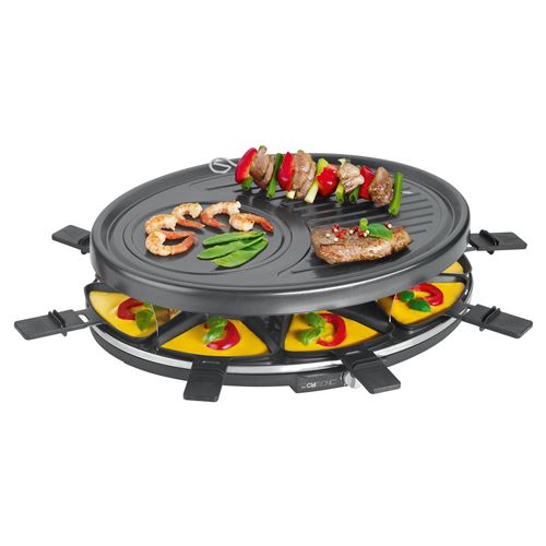 Clatronic rg 3517 - raclette para 8 personas