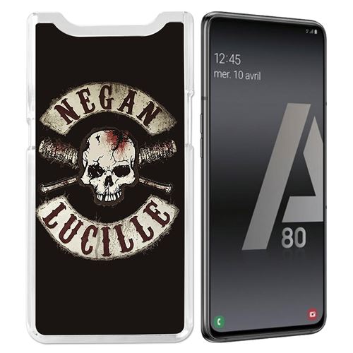Coque pour Samsung Galaxy A80 / A90 -  Walking Dead Logo Negan Lucille