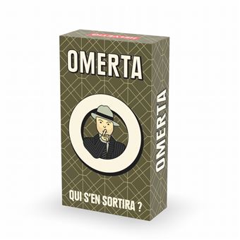 Jeu de cartes stratégique Omerta