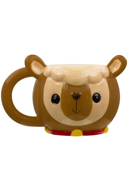 Tasse moulé Cute Llama Head