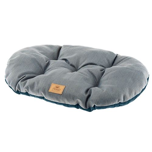Meilleurs prix pour Coussin pour chiens et chats STUART 65/6, double-face, tweed, velours doux, lavable, Bleu