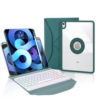 Étui Avec Clavier Bluetooth Amovible Pour IPad Air 11 (M3/M2/Air 5/Air 4) - Protection Intégrale, Porte-crayon - 6
