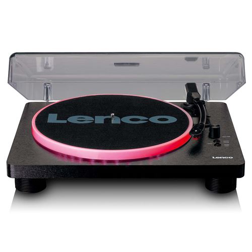 Lenco LS-50LED - Platine - 4 Watt (Totale) - noir