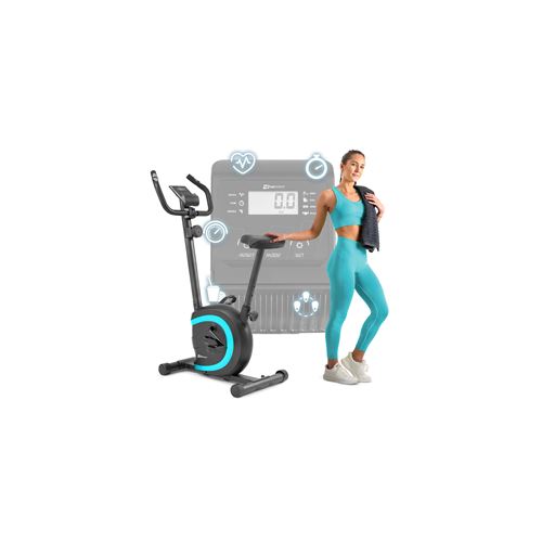 Hop-Sport Vélo d’appartement HS-015H Vox, Roue d’inertie de 5 kg,