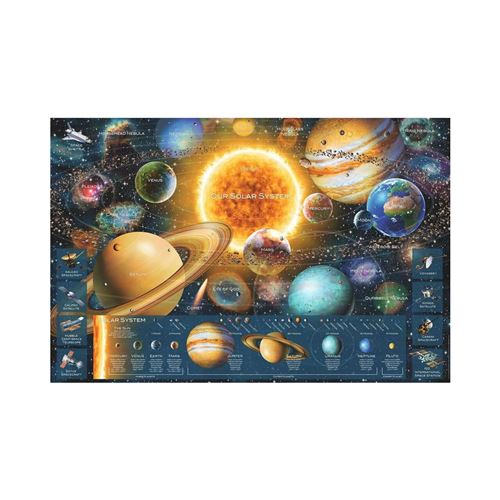 Ravensburger - Puzzle 5000 pièces - Système solaire