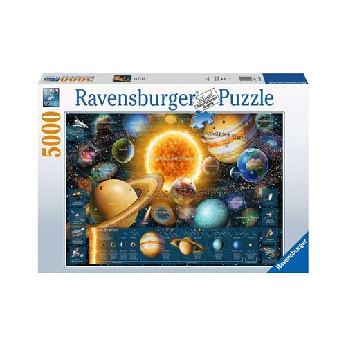 Ravensburger - Puzzles adultes - Puzzle 5000 pièces - Mappemonde