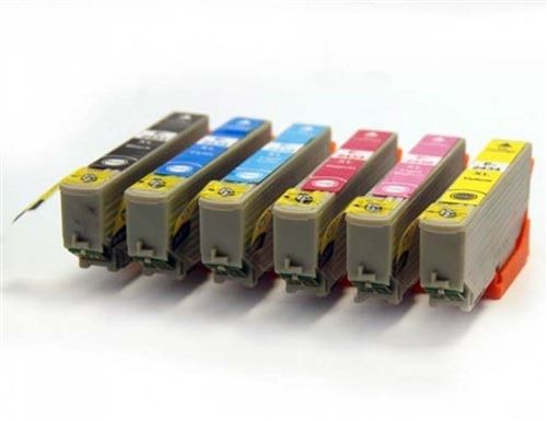 Pack Compatible Epson 24xl, 6 Cartouches