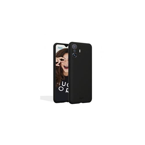 JAYM CLASSIC - Coque de protection pour téléphone portable - microfibre - silicone de qualité supérieure - noir - pour Xiaomi Redmi 10A