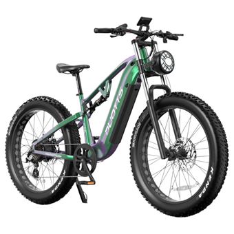 Kit Conversion Vélo électrique 1000W - Roue Moteur Arrière 20/26 Pouces, Pneus 4.0
