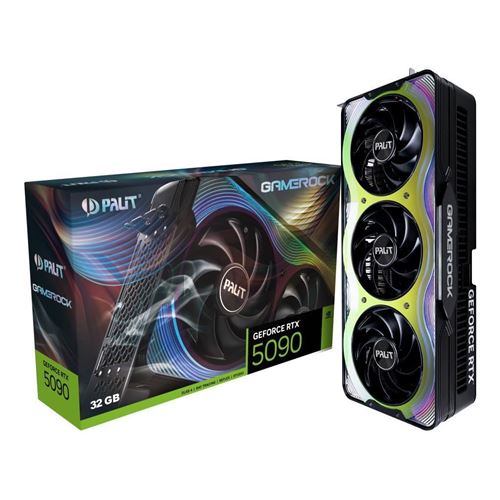 Palit GeForce RTX 5090 GameRock NVIDIA 32 GB GDDR7