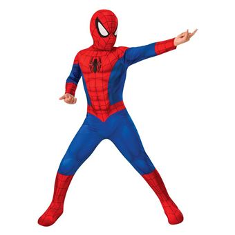 Bonnet Polaire Spiderman bleu Taille 54 Disney enfant pas cher