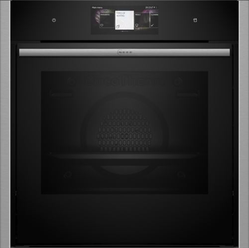 NEFF Backofen N 90 "B64FT33N0" mit Teleskopauszug nachrüstbar mit EasyClean Die versenkbare Slide & Hide Tür & einfache Easy Clean Reinigung