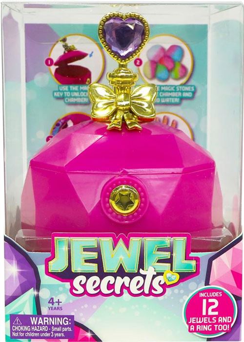 Jewel secrets, Pack Bague Magique + Joyaux, Loisirs creatifs, Transforme des pierres en joyaux pour creer des bijoux