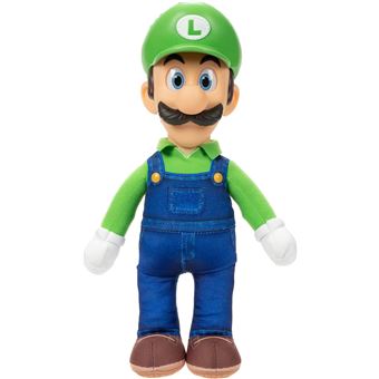 mario bros Super Peluche Luigi 35cm Qualité Super Soft : : Jeux et  Jouets