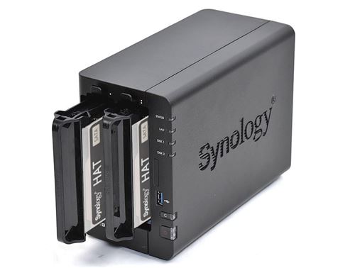 Serveur NAS Synology DS223 36To avec 2x disques durs Synology 18To HAT Enterprise