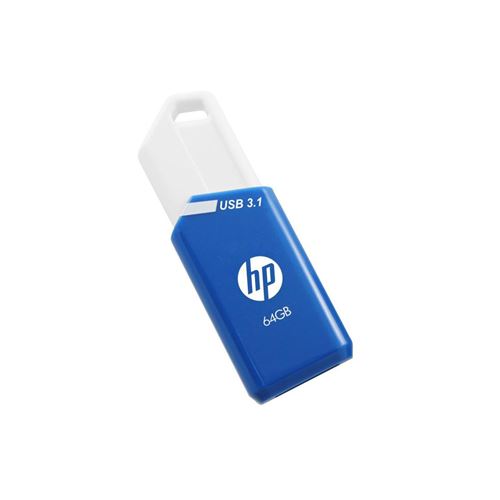 Hp Blanc X755w Lecteur Usb Flash 64 Go Usb Type-A 3.2 Gen 1 (3.1 Gen 1) Bleu, - Neuf - Image 3