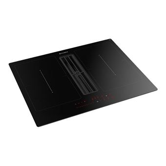 Faber Galileo Smart A60 - Table de cuisson à induction - 4 plaques de cuisson - Niche - largeur : 56 cm - profondeur : 49 cm - Classe A++ - noir avec Aspiration descendante - 1