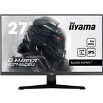 iiyama G-MASTER Black Hawk G2745QSU-B2 - Écran LED - jeux - 27" - 2560 x 1440 WQHD @ 100 Hz - IPS - 300 cd/m² - 1300:1 - 1 ms - HDMI, DisplayPort - haut-parleurs - noir, mat